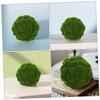 Artificial Green Moss Ball, 10 cm view 3