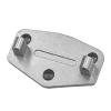 For Losi LMT 1/18 Scale Steering Servo Mount Base, Aluminum, Silver view 1