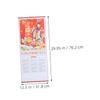 HAPINARY 2-Pack 2025 Chinese Lunar Calendar, Year of the Snake, Tear-Off Wall Calendar view 2