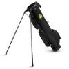 Lyle & Scott Gleneagle Golf Bag, Lightweight Men's Golf Stand Bag with 3-Way Divider, Cooler Pocket, Carry Handle, Retractable Stand and Padded Strap - Onyx Black view 2