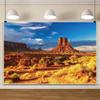 Ttincceer 2.2 x 1.5 m Wild West Yellow Rock Gobi Desert Photography Backdrop view 2