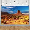 Ttincceer 2.2 x 1.5 m Wild West Yellow Rock Gobi Desert Photography Backdrop view 4