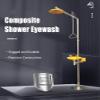 ZGYOZMNG Emergency Eyewash and Shower with Illuminated Handle (Image Color) view 2