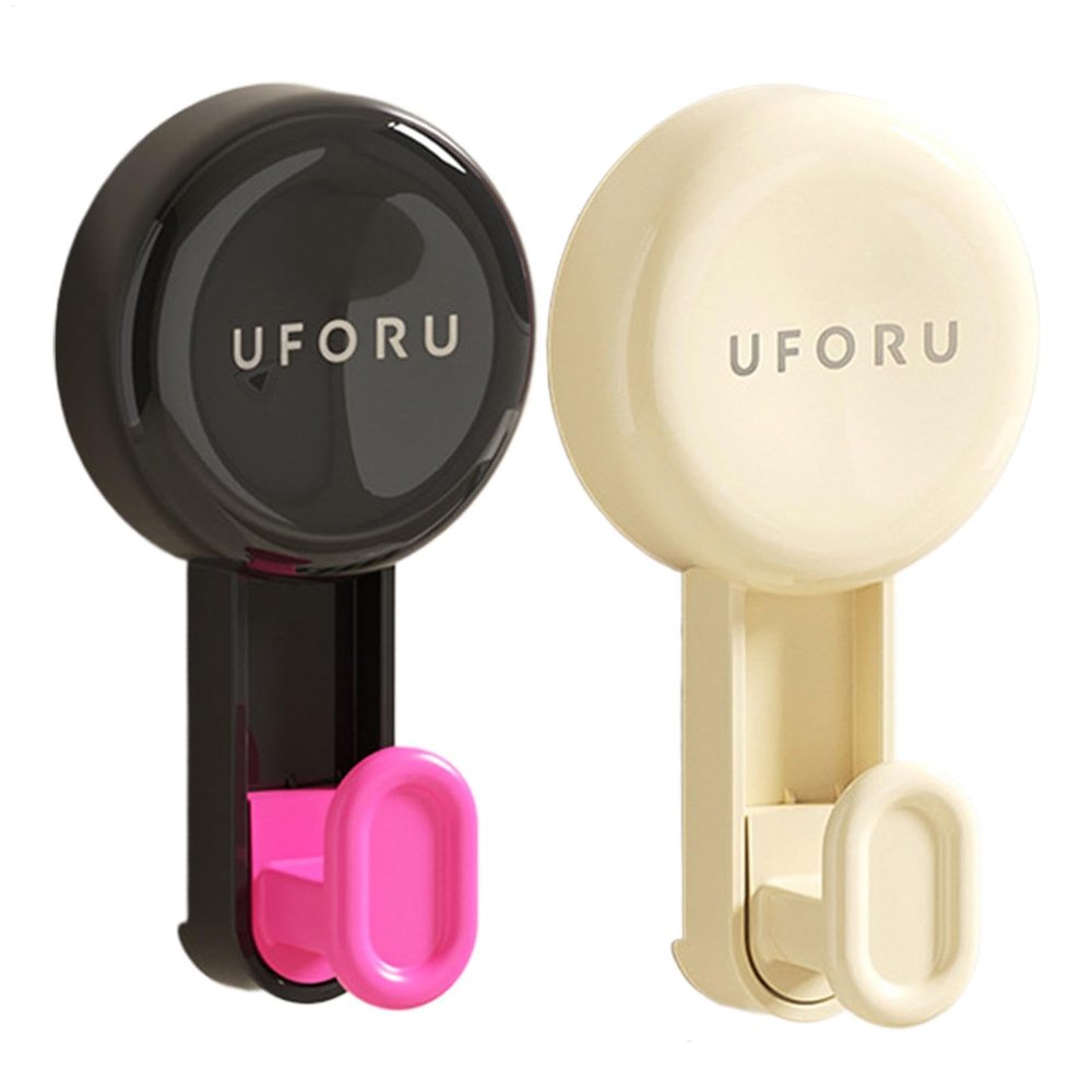 shjxi Strong Suction Cup Hooks, 2-Pack