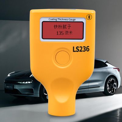 THYXGS Paint Thickness Gauge, 0.0–3500 µm, Dual-Screen, 3-Color Backlight