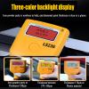 THYXGS Paint Thickness Gauge, 0.0–3500 µm, Dual-Screen, 3-Color Backlight view 3
