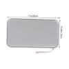CD Case with Zipper for 80 CDs, Lightweight Silver Plastic Case view 2