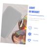 CD Case with Zipper for 80 CDs, Lightweight Silver Plastic Case view 3