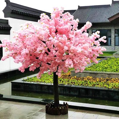 IYUESQ Japanese Artificial Cherry Blossom Tree Arch, Pink Sakura Flowers for Indoor and Outdoor Decor