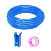 HAXIHA Blue PU Pneumatic Hose, 6 mm OD/4 mm ID, 12 m view 1