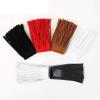 1 Meter 1030 cm 3 mm Faux Leather Tassel Fringe for Sewing Bags, Clothing and Lace Trim, Dark Brown 70 view 2