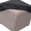 HKJGNH Square Stretch Footstool Cover, 35 x 35 cm view 1