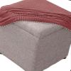 HKJGNH Square Ottoman Cover, Stretch Slipcover, 50 x 50 cm view 1