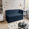 Selsey Caprili Upholstered Daybed, Navy Blue, 163 x 189 cm view 3