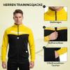 OMKA Optima Men's Training Jacket, Sports/Jogging Jacket, 5 Colors, Size 48, Yellow view 3