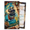 12 Pirate Birthday Invitations with Envelopes for a 9th Birthday view 2