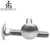 RYSUPPLY A2 Stainless Steel Carriage Bolts, M10 x 70/70, DIN 603, 10-Pack view 2