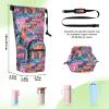 Amooorous Hippy Magic Insulated Water Bottle Holder with Strap, Fits 590 ml, 680 ml, 907 ml, and 1,134 ml Bottles view 2