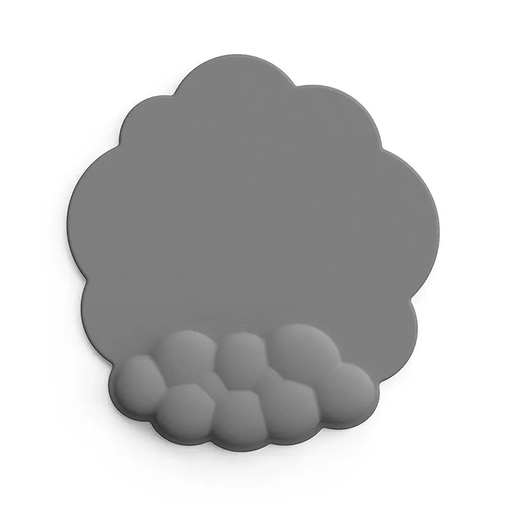 Vdaxvme Soft Silicone Cloud-Shaped Wrist Rest for Keyboard and Palm
