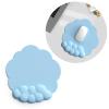 Vdaxvme Soft Silicone Cloud-Shaped Wrist Rest for Keyboard and Palm view 2