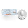 Vdaxvme Soft Silicone Cloud-Shaped Wrist Rest for Keyboard and Palm view 4