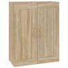 Home Garden Wall Cabinet Sonoma Oak 69.5 x 32.5 x 90 cm Engineered Wood view 2