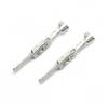 DSZUJTYROP 20-Piece H62 Brass-Tinned Copper Crimp Terminals, 2.8 mm, Male Automotive Connector Splice Pins, DJ615C-2.80.8A G398 view 2