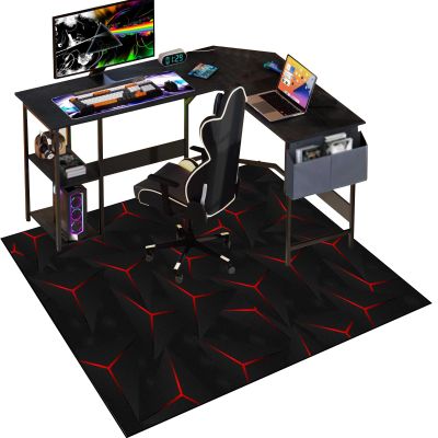 Office Chair Floor Mat for Hard Floors, 100 x 120 cm