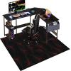 Office Chair Floor Mat for Hard Floors, 100 x 120 cm view 1