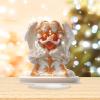 Nankoyal Angel Wing Table Decoration, Creative 2D Acrylic Angel Sign with Base view 3