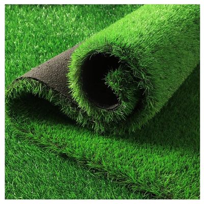 Artificial Grass, 20 mm Pile, Realistic Synthetic Outdoor Turf Rug, Rubber Backing with Drainage Holes, for Patio and Garden, Indoor and Outdoor (2 x 5 m / 6.6 x 16.4 ft)