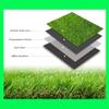 Artificial Grass, 20 mm Pile, Realistic Synthetic Outdoor Turf Rug, Rubber Backing with Drainage Holes, for Patio and Garden, Indoor and Outdoor (2 x 5 m / 6.6 x 16.4 ft) view 3