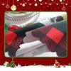 XQKXHZ Rectangular Christmas Tablecloth with Festive Patterns, Reusable, Washable Polyester, 150 x 400 cm view 4