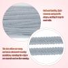 Sourcing Map 2-Pack Braided Gimp Trim, 12 mm x 12 m, Gray view 4