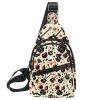 KengjuTesu Cartoon Electric Guitar Crossbody Waist Bag, Multicolor, One Size view 1