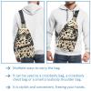 KengjuTesu Cartoon Electric Guitar Crossbody Waist Bag, Multicolor, One Size view 3