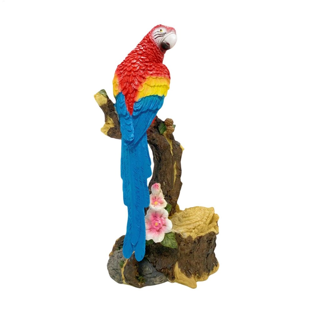 Resin Parrot Figurine