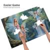 Wooden Puzzle, 1,000 Pieces, Challenging Picture Puzzle, Best Gift for Adults, 75 x 50 cm (Sea Fairy) view 4