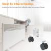 GCYEIDMA Stand for Infrared Heaters, Universal Metal Floor Stand with Wheels view 3