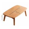ZGFOZJGC Japanese Floor-Sitting Table, Foldable Bamboo Tatami Coffee Table view 2