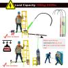 CZYGPHY Insulated Rescue Hook, High-Voltage 10 kV/35 kV/120 kV/220 kV, 220 lb, 6.6 ft/2 m view 3