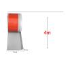 PVC Baseboard Trim, 4 m x 10 cm, Self-Adhesive, Flexible, Gray view 2