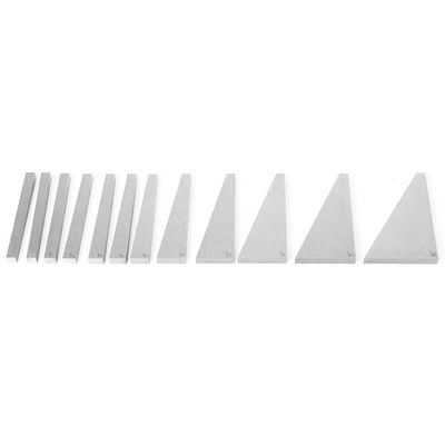 Brrnoo 12-Piece Manganese Steel Angle Block Set