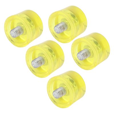 Yellow Rubber Hammer Head, Replacement Part for Rubber Hammer, Durable and Sturdy for DIY and Professional Use (35 mm)