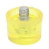 Yellow Rubber Hammer Head, Replacement Part for Rubber Hammer, Durable and Sturdy for DIY and Professional Use (35 mm) view 3