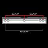 6.25U PBT Dye-Sublimated Spacebar Keycap view 3