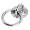 SWOOMEY Stainless Steel Pad Eye Plate for Boats with Screws view 1