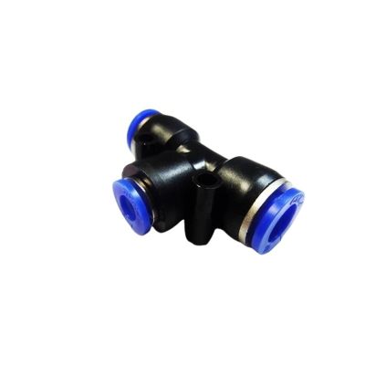 ICXLPMC 30-Piece 12 mm to 8 mm Pneumatic Unequal Union T Quick-Connect Fittings
