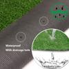 tylxayoxa Artificial Grass Mat, Realistic Outdoor Turf Carpet, 2 x 16 m view 3