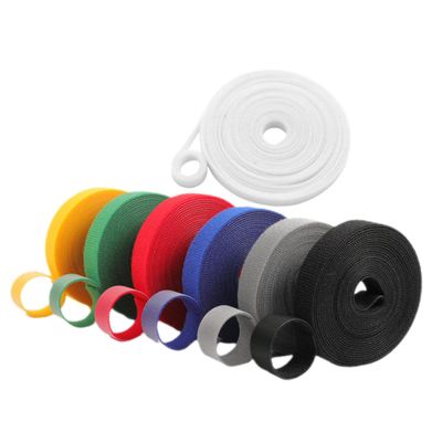 IWOWHERO 7-Piece Nylon Plant Ties for Wrapping Cables and Securing Vines, Durable Self-Adhering Garden Accessories